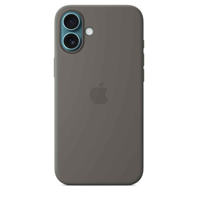 Husa de protectie Apple cu MagSafe pentru iPhone 16 Plus, Silicon, Stone Gray - iSTYLE RO