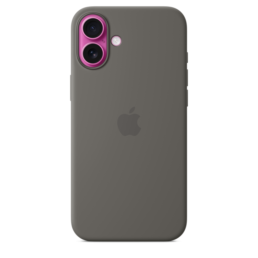 Husa de protectie Apple cu MagSafe pentru iPhone 16 Plus, Silicon, Stone Gray - iSTYLE RO