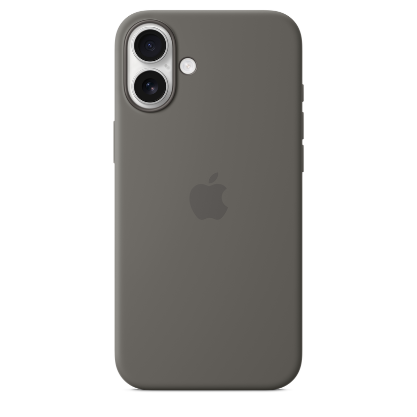 Husa de protectie Apple cu MagSafe pentru iPhone 16 Plus, Silicon, Stone Gray - iSTYLE RO