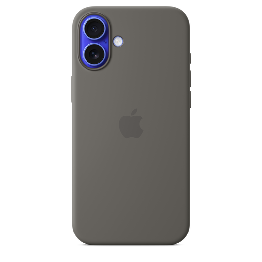 Husa de protectie Apple cu MagSafe pentru iPhone 16 Plus, Silicon, Stone Gray - iSTYLE RO