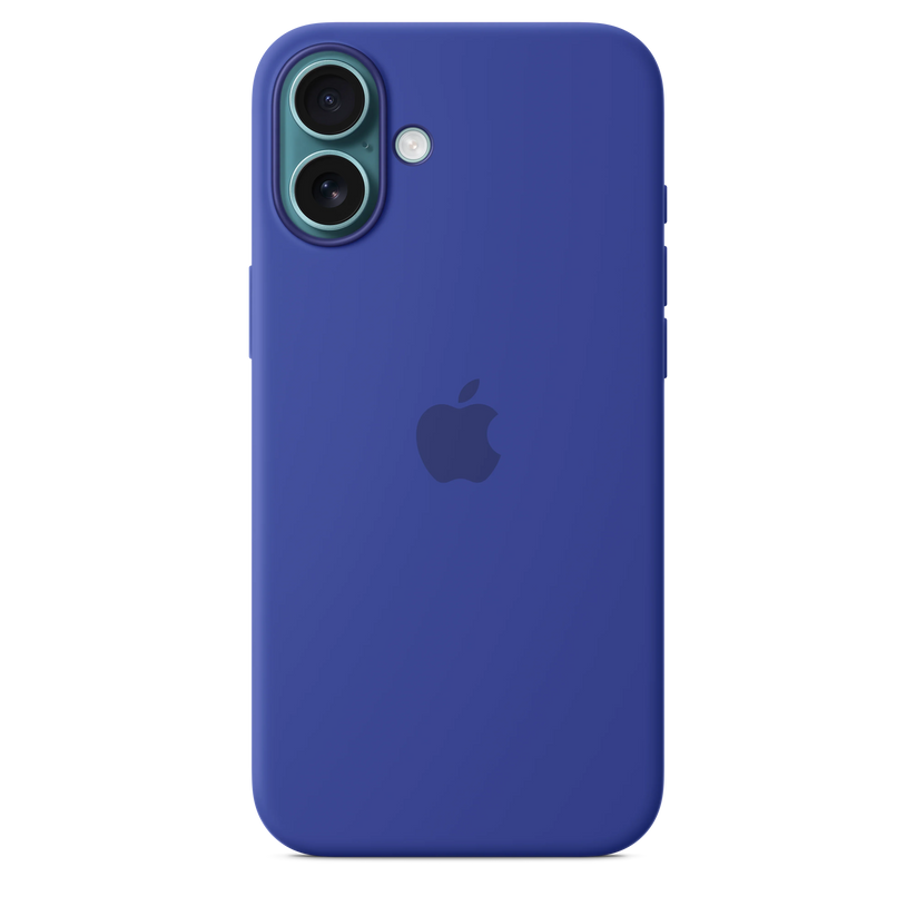 Husa de protectie Apple cu MagSafe pentru iPhone 16 Plus, Silicon, Ultramarine (Seasonal) - iSTYLE RO
