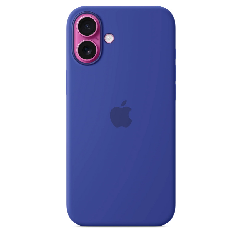 Husa de protectie Apple cu MagSafe pentru iPhone 16 Plus, Silicon, Ultramarine (Seasonal) - iSTYLE RO