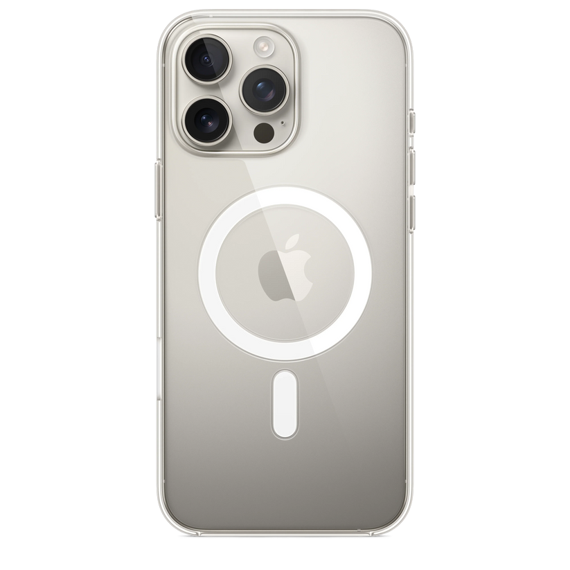 Husa de protectie Apple cu MagSafe pentru iPhone 16 Pro Max, Transparent - iSTYLE RO