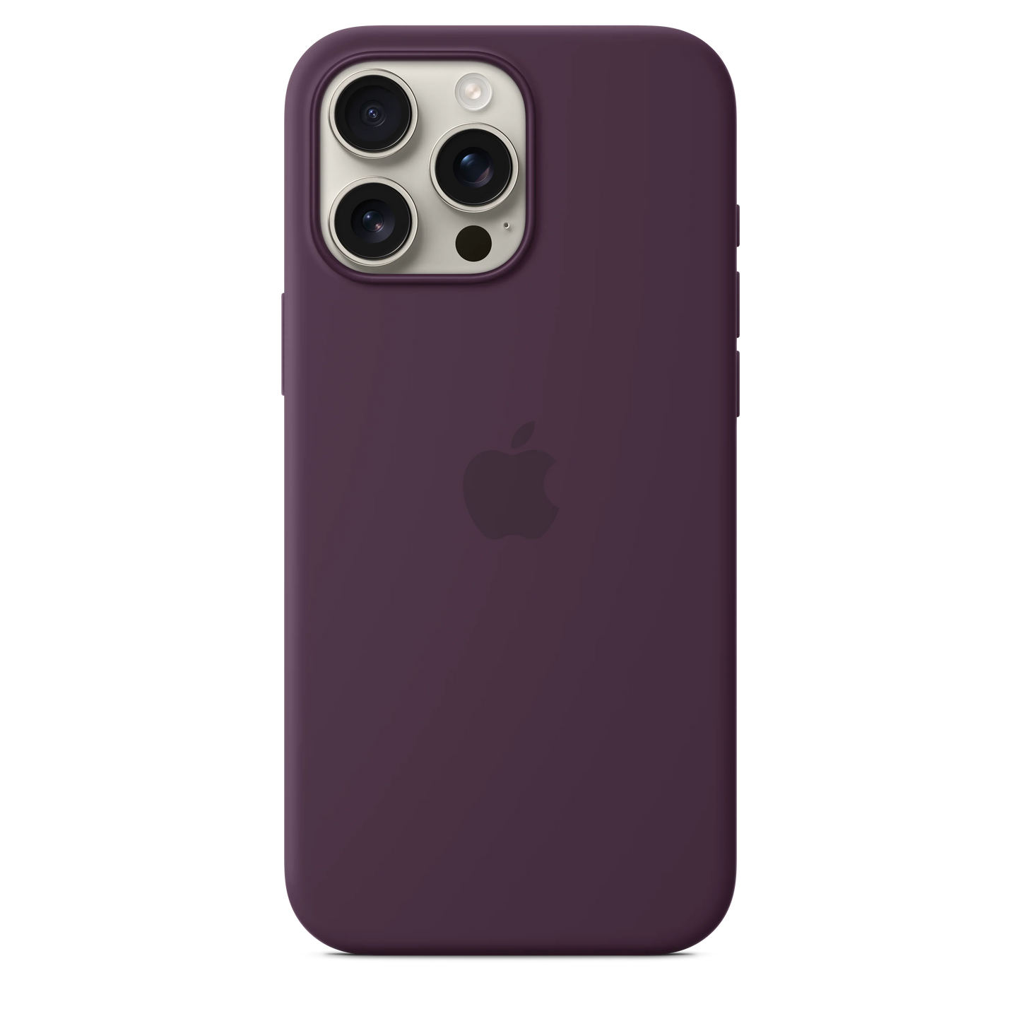 Husa de protectie Apple cu MagSafe pentru iPhone 16 Pro Max, Silicon, Plum - iSTYLE RO