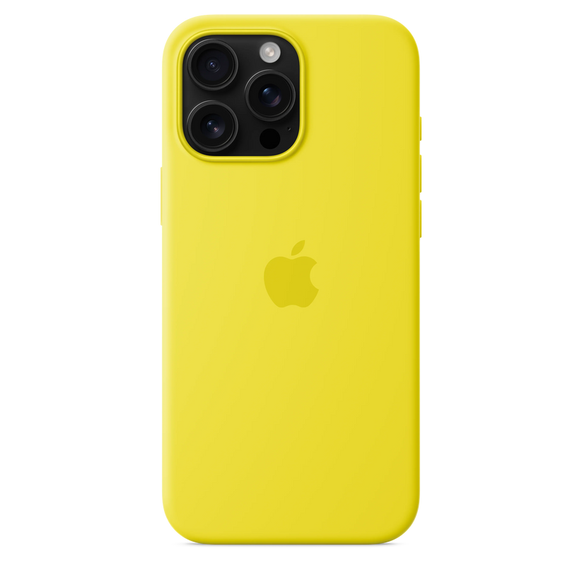 Husa de protectie Apple cu MagSafe pentru iPhone 16 Pro Max, Silicon, Star Fruit (Seasonal) - iSTYLE RO