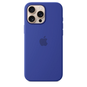Husa de protectie Apple cu MagSafe pentru iPhone 16 Pro Max, Silicon, Ultramarine (Seasonal) - iSTYLE RO