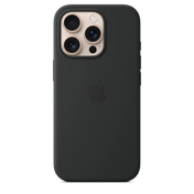 Husa de protectie Apple cu MagSafe pentru iPhone 16 Pro, Silicon, Black - iSTYLE RO