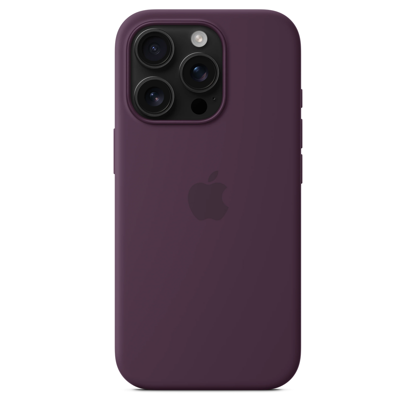Husa de protectie Apple cu MagSafe pentru iPhone 16 Pro, Silicon, Plum - iSTYLE RO