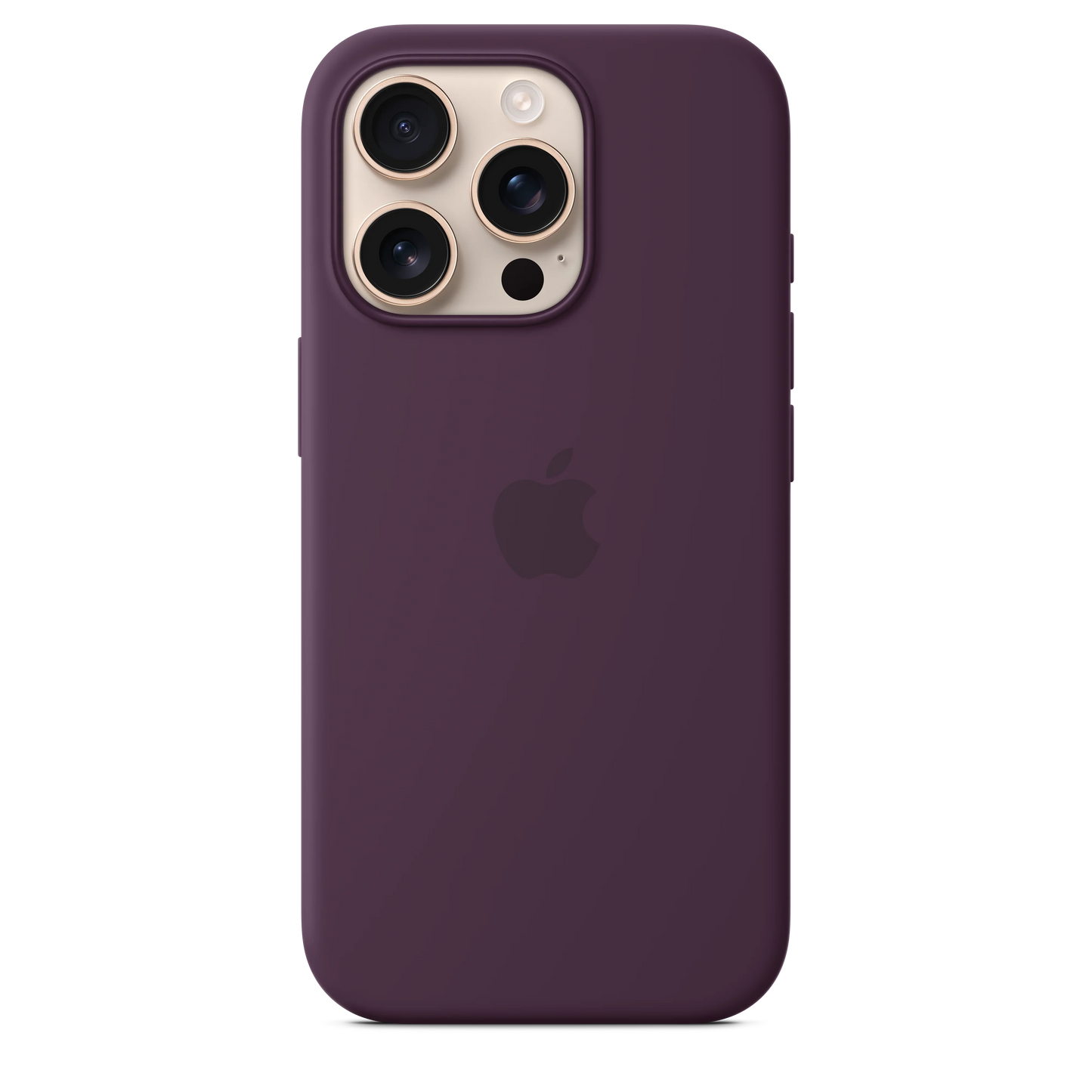 Husa de protectie Apple cu MagSafe pentru iPhone 16 Pro, Silicon, Plum - iSTYLE RO