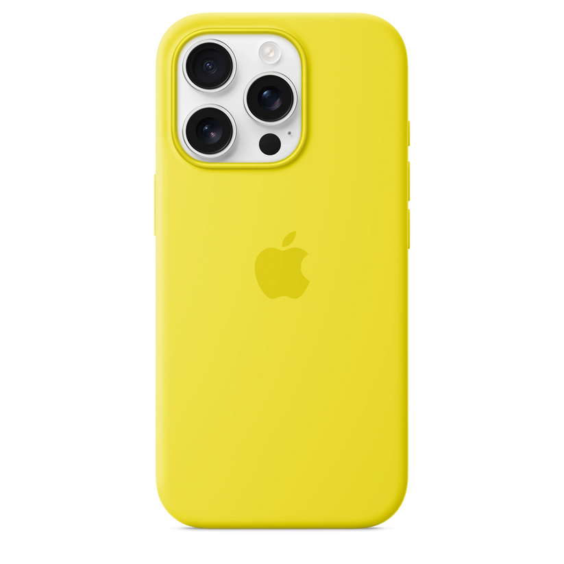 Husa de protectie Apple cu MagSafe pentru iPhone 16 Pro, Silicon, Star Fruit (Seasonal) - iSTYLE RO