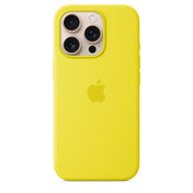 Husa de protectie Apple cu MagSafe pentru iPhone 16 Pro, Silicon, Star Fruit (Seasonal) - iSTYLE RO