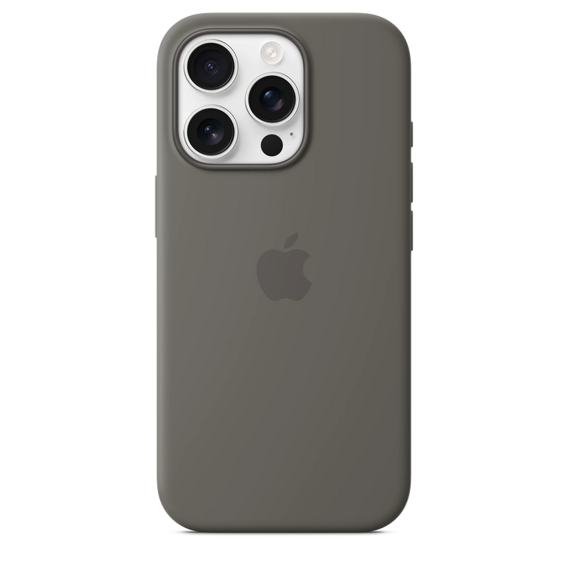 Husa de protectie Apple cu MagSafe pentru iPhone 16 Pro, Silicon, Stone Gray - iSTYLE RO