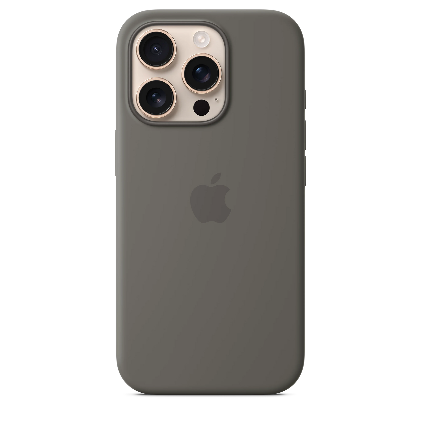 Husa de protectie Apple cu MagSafe pentru iPhone 16 Pro, Silicon, Stone Gray - iSTYLE RO