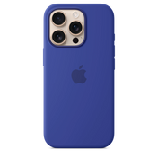 Husa de protectie Apple cu MagSafe pentru iPhone 16 Pro, Silicon, Ultramarine (Seasonal) - iSTYLE RO