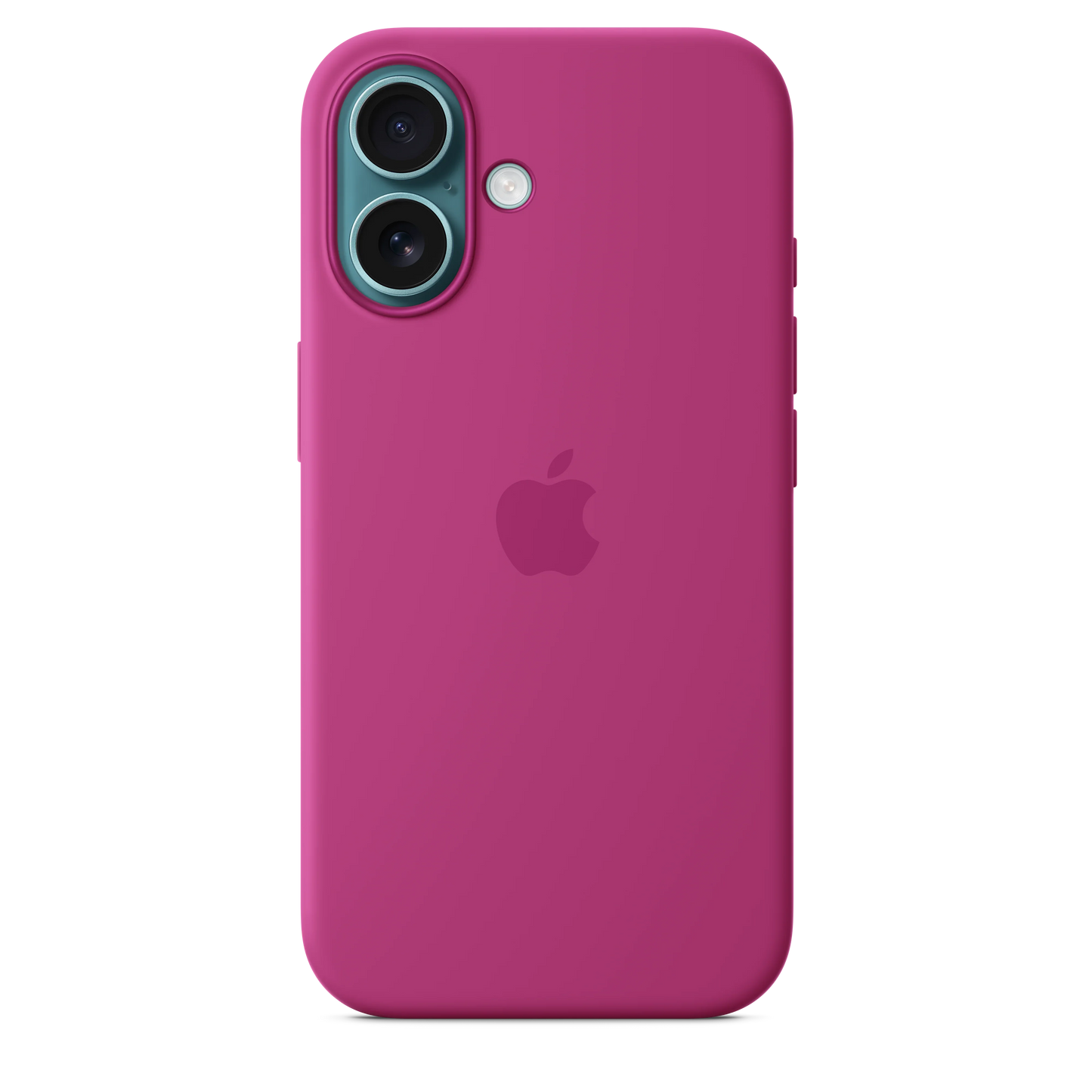 Husa de protectie Apple cu MagSafe pentru iPhone 16, Silicon, Fuchsia (Seasonal) - iSTYLE RO