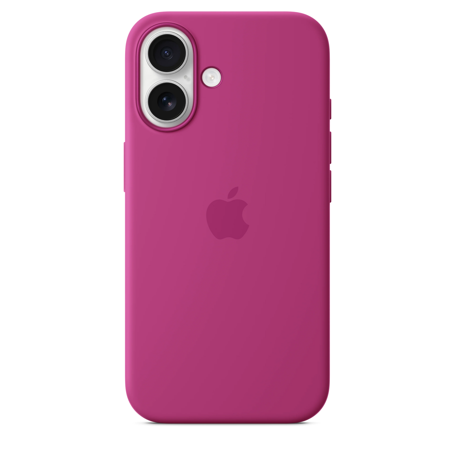 Husa de protectie Apple cu MagSafe pentru iPhone 16, Silicon, Fuchsia (Seasonal) - iSTYLE RO