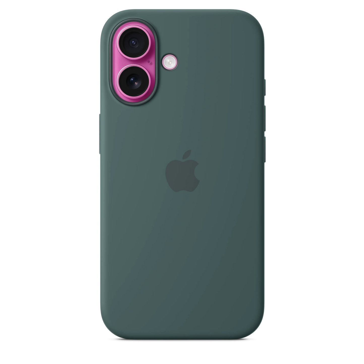 Husa de protectie Apple cu MagSafe pentru iPhone 16, Silicon, Lake Green (Seasonal) - iSTYLE RO