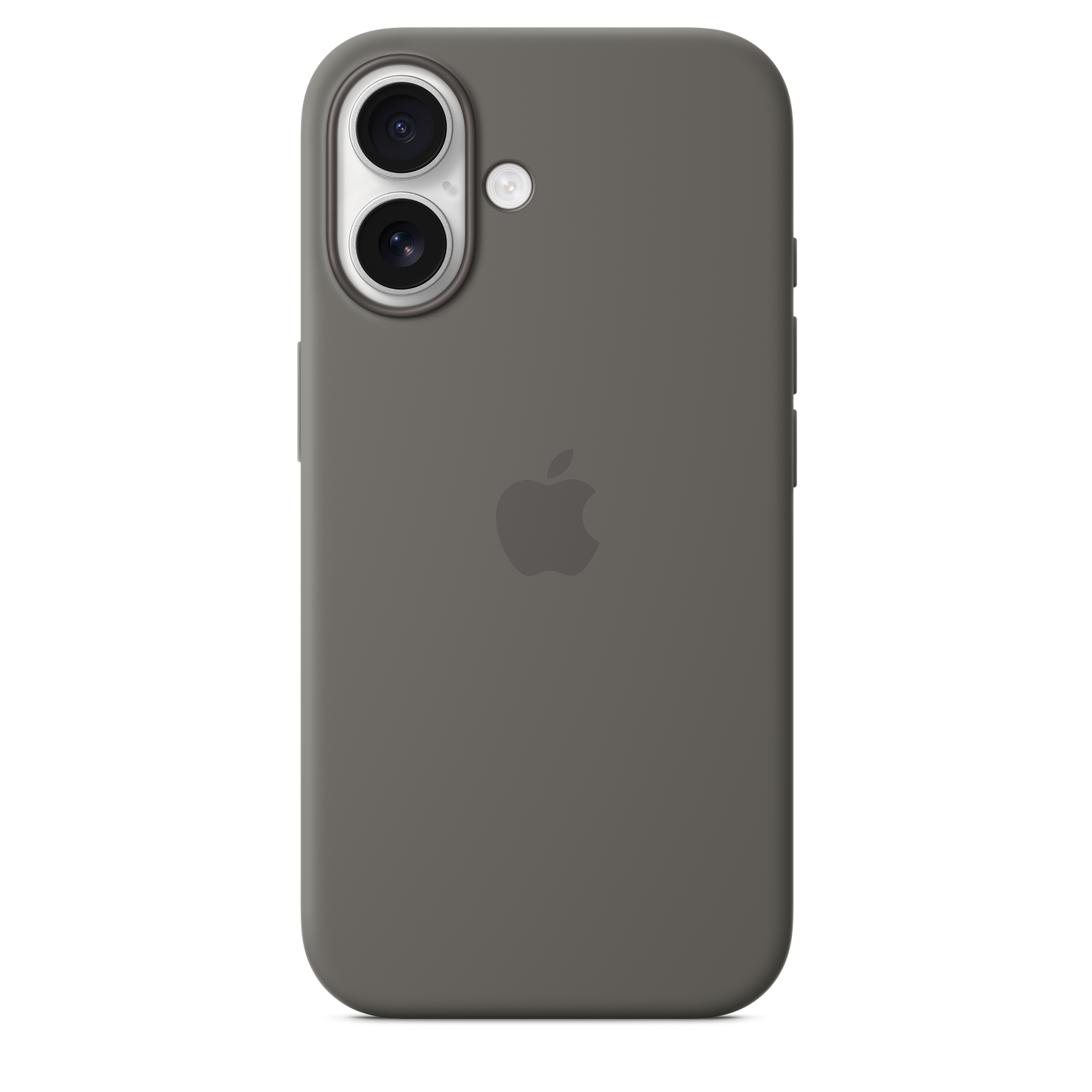Husa de protectie Apple cu MagSafe pentru iPhone 16, Silicon, Stone Gray - iSTYLE RO