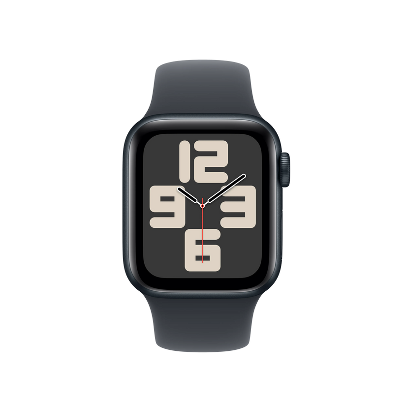 Curea Apple pentru Apple Watch 40mm Sport Band, Black Sport Band, M/L - iSTYLE RO