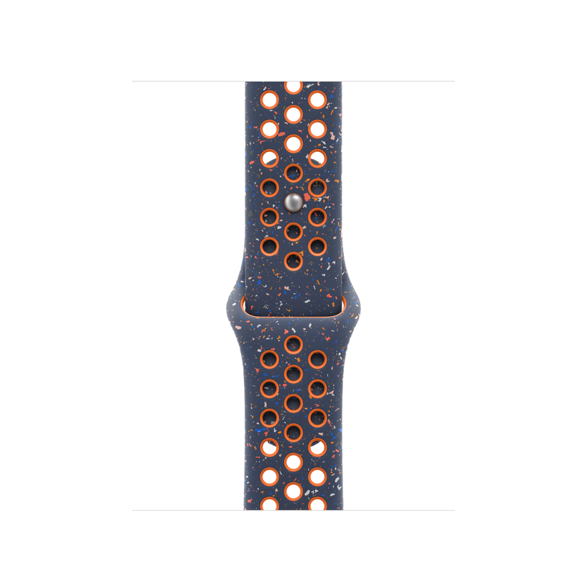 Curea Apple pentru Apple Watch 40mm Nike Sport Band, Blue Flame Nike Sport Band, S/M - iSTYLE RO