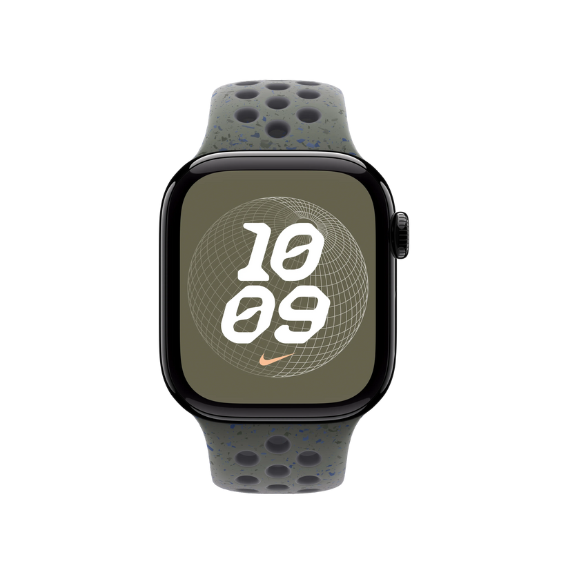 Curea Apple pentru Apple Watch 40mm Nike Sport Band, Cargo Khaki Nike Sport Band, M/L - iSTYLE RO