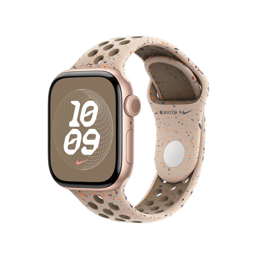 Curea Apple pentru Apple Watch 40mm Nike Sport Band, Desert Stone Nike Sport Band, M/L - iSTYLE RO