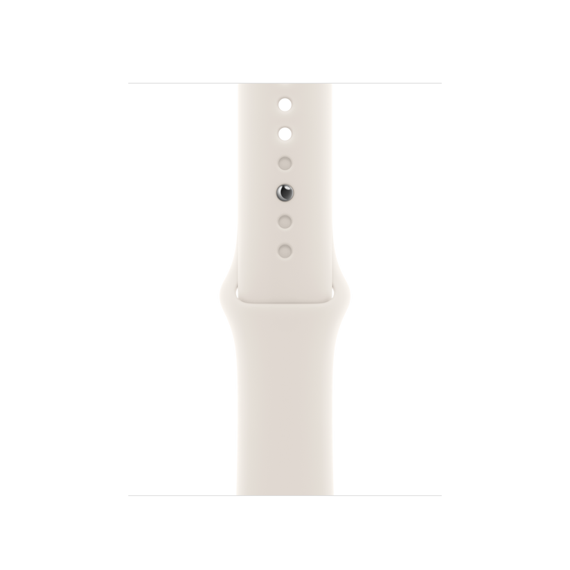 Curea Apple pentru Apple Watch 40mm Sport Band, Starlight Sport Band, M/L - iSTYLE RO