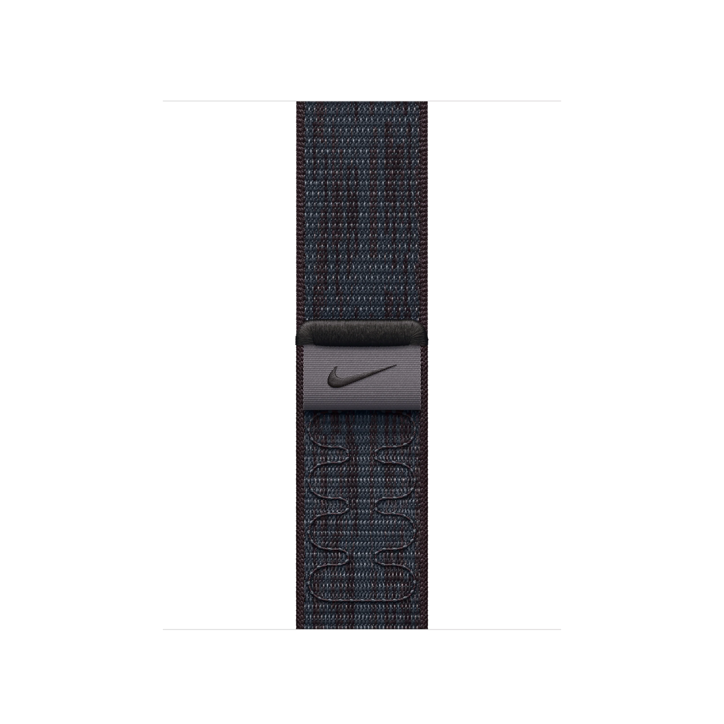 Curea Apple pentru Apple Watch 42mm Nike Sport Loop, Black/Blue Nike Sport Loop - iSTYLE RO