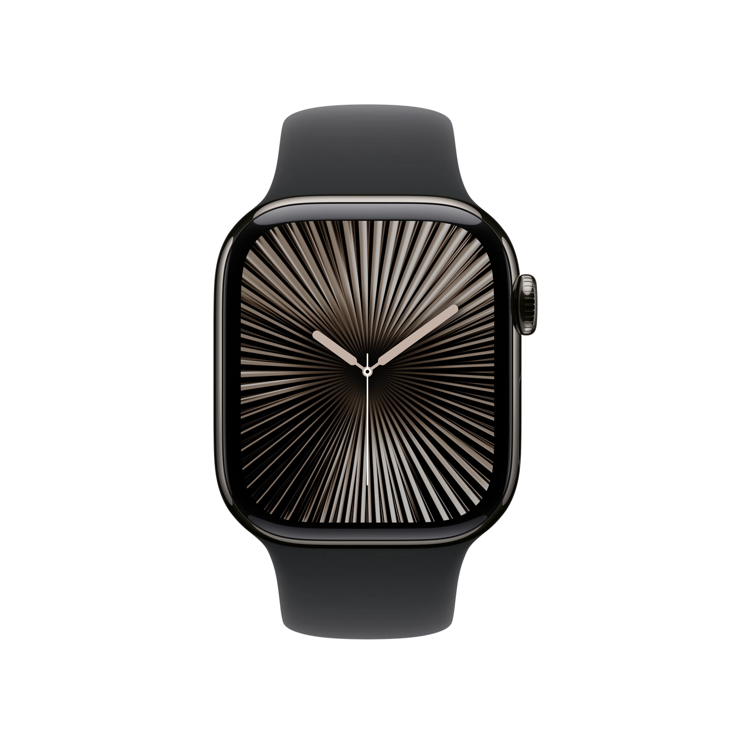 Curea Apple pentru Apple Watch 42mm Sport Band, Black Sport Band, M/L - iSTYLE RO