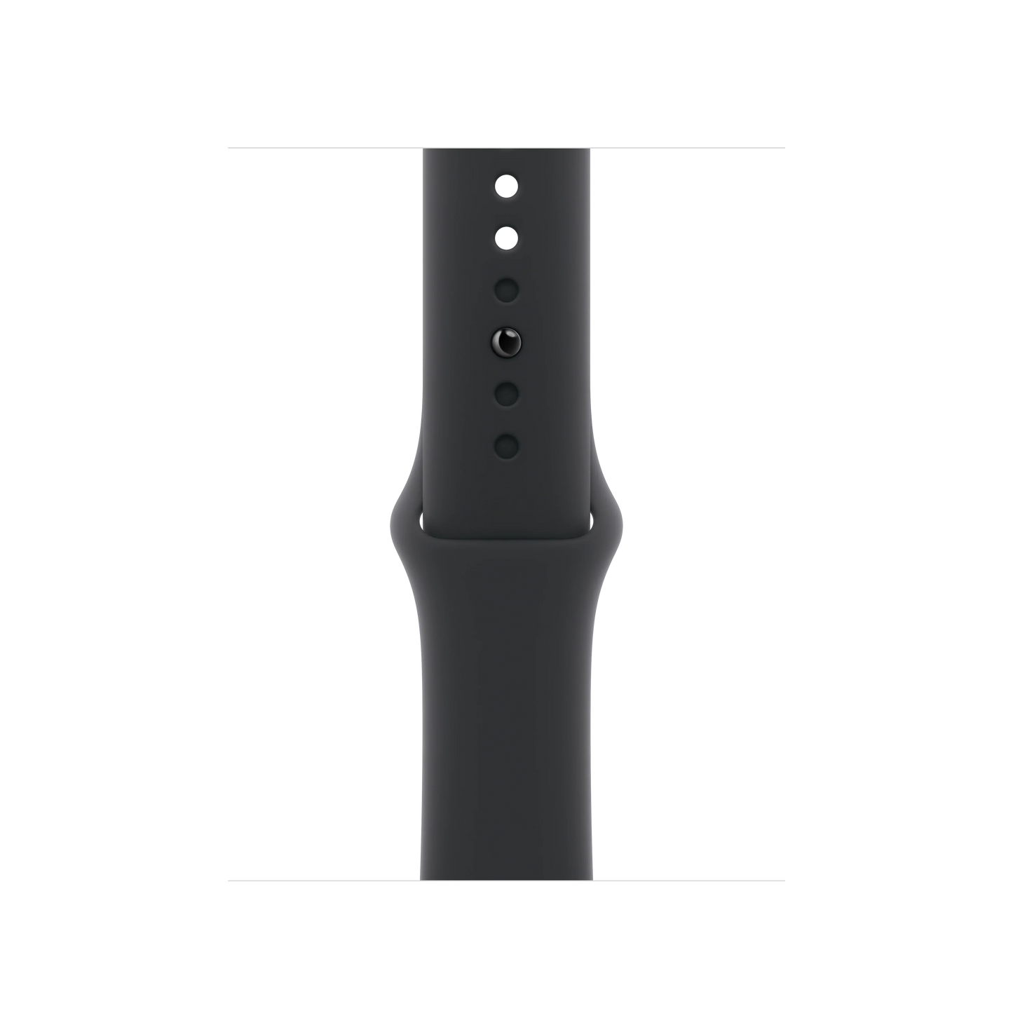 Curea Apple pentru Apple Watch 42mm Sport Band, Black Sport Band, M/L - iSTYLE RO