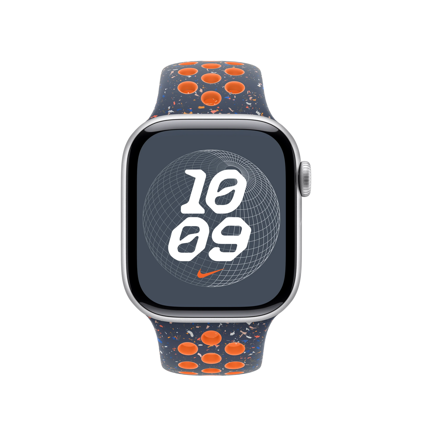 Curea Apple pentru Apple Watch 42mm Nike Sport Band, Blue Flame Nike Sport Band, M/L - iSTYLE RO