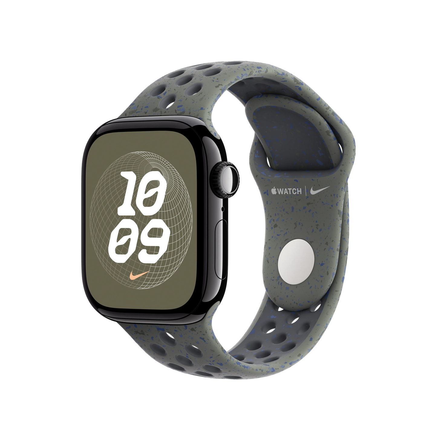 Curea Apple pentru Apple Watch 42mm Nike Sport Band, Cargo Khaki Nike Sport Band, S/M - iSTYLE RO