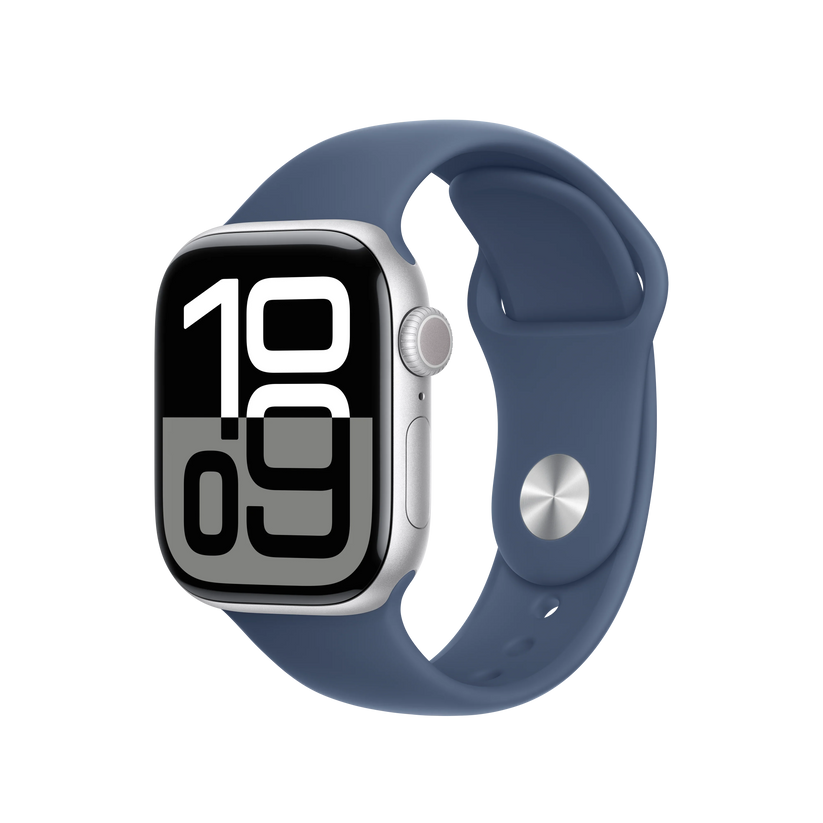 Curea Apple pentru Apple Watch 42mm Sport Band, Denim Sport Band, M/L - iSTYLE RO