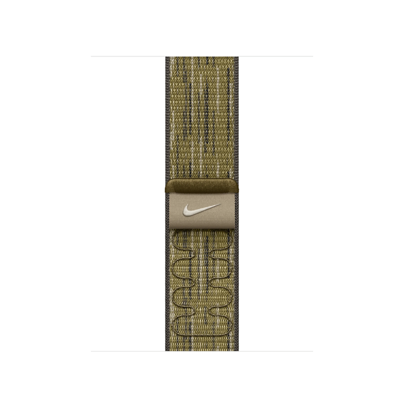 Curea Apple pentru Apple Watch 42mm Nike Sport Loop, Green/Grey Nike Sport Loop - iSTYLE RO