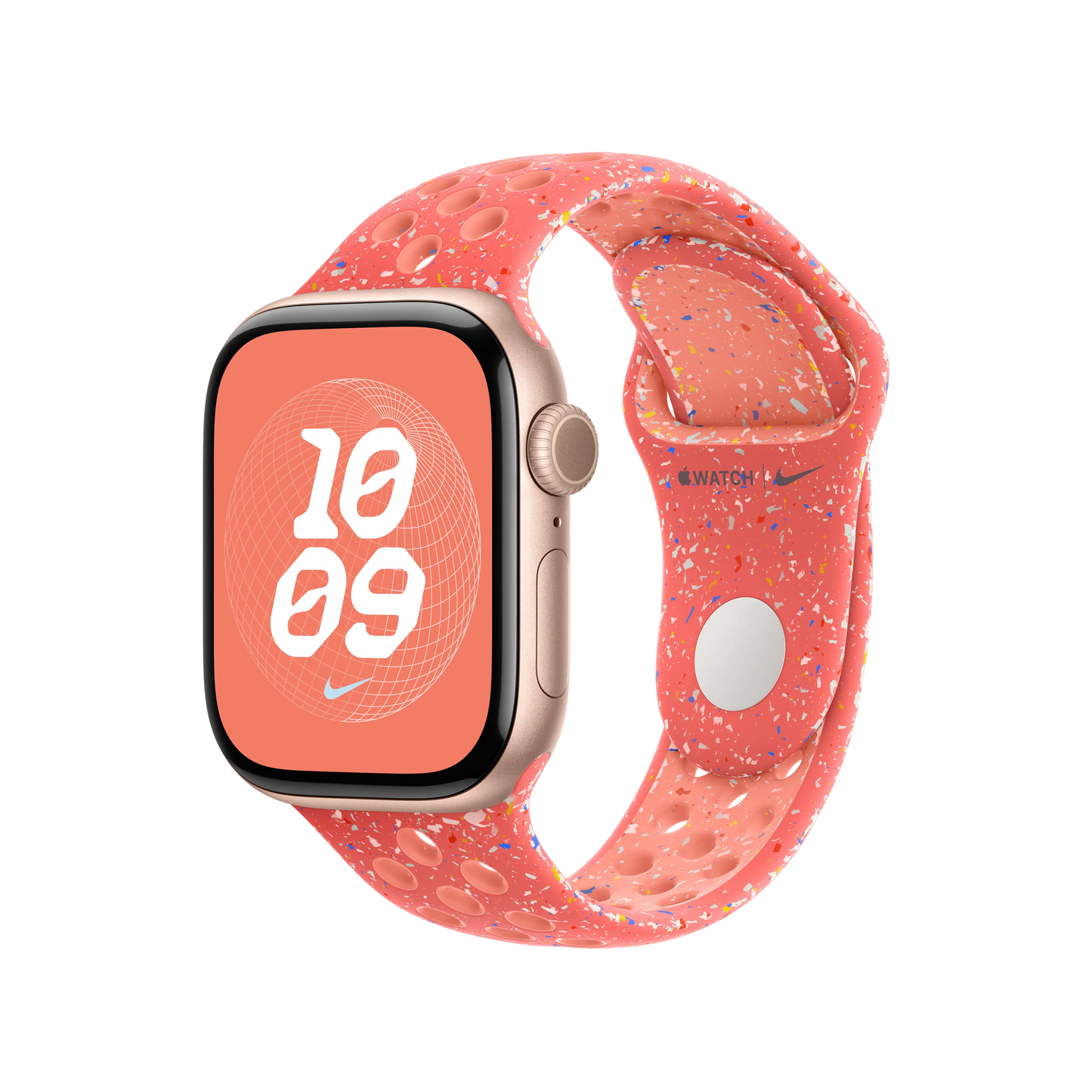 Curea Apple pentru Apple Watch 42mm Nike Sport Band, Magic Ember Nike Sport Band, M/L - iSTYLE RO