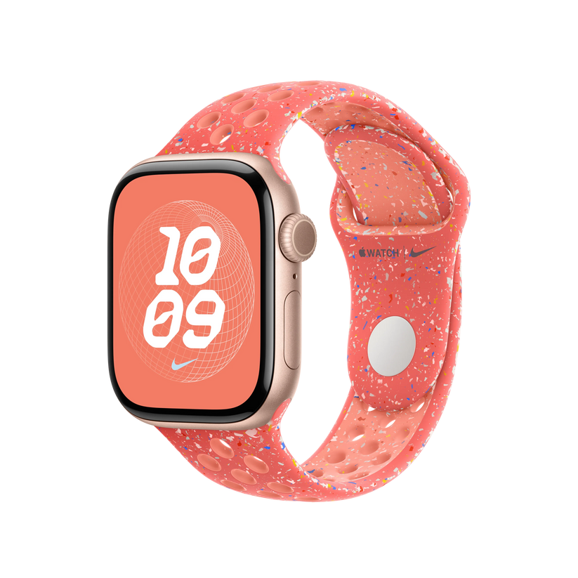 Curea Apple pentru Apple Watch 42mm Nike Sport Band, Magic Ember Nike Sport Band, M/L - iSTYLE RO