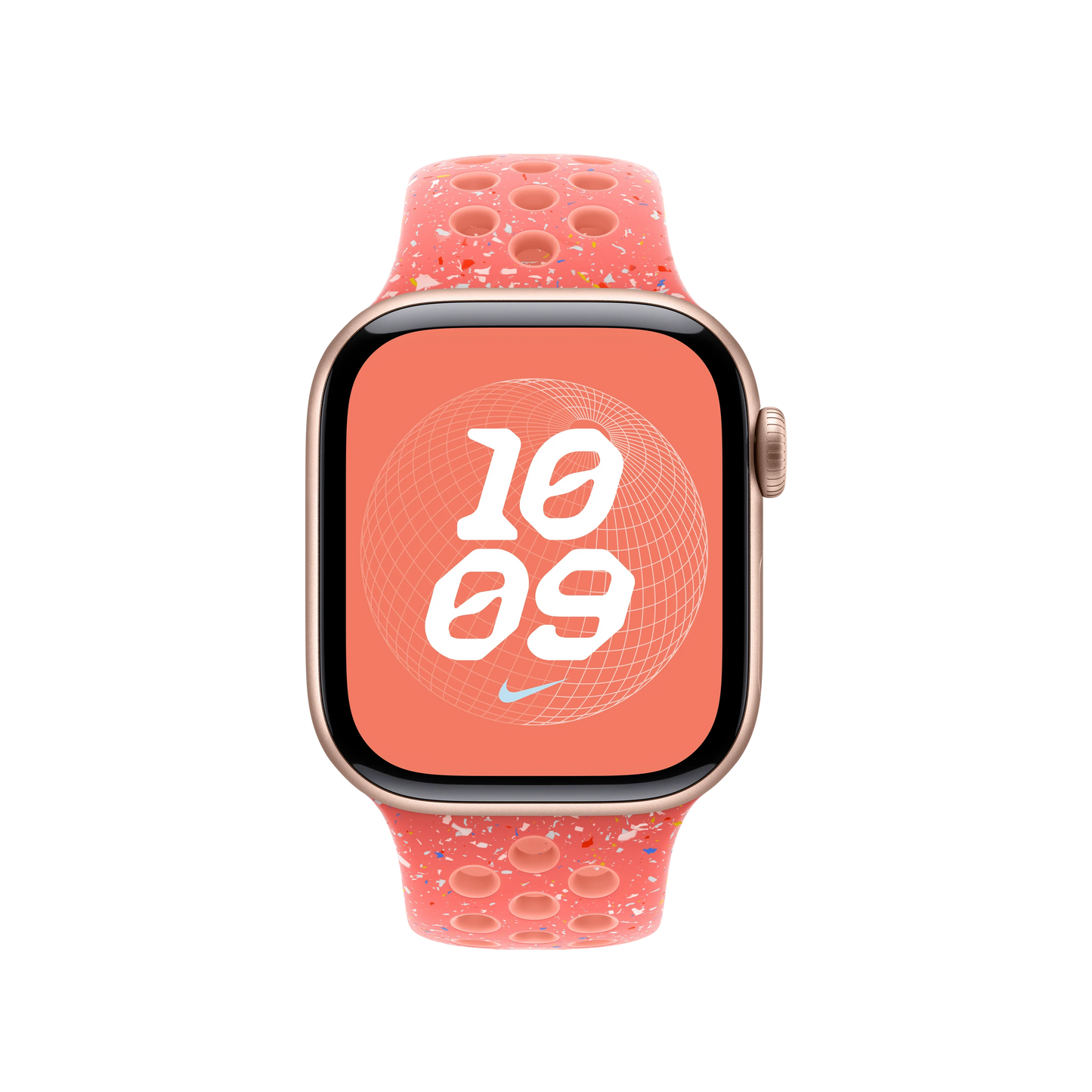 Curea Apple pentru Apple Watch 42mm Nike Sport Band, Magic Ember Nike Sport Band, M/L - iSTYLE RO