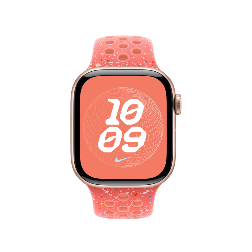 Curea Apple pentru Apple Watch 42mm Nike Sport Band, Magic Ember Nike Sport Band, M/L - iSTYLE RO