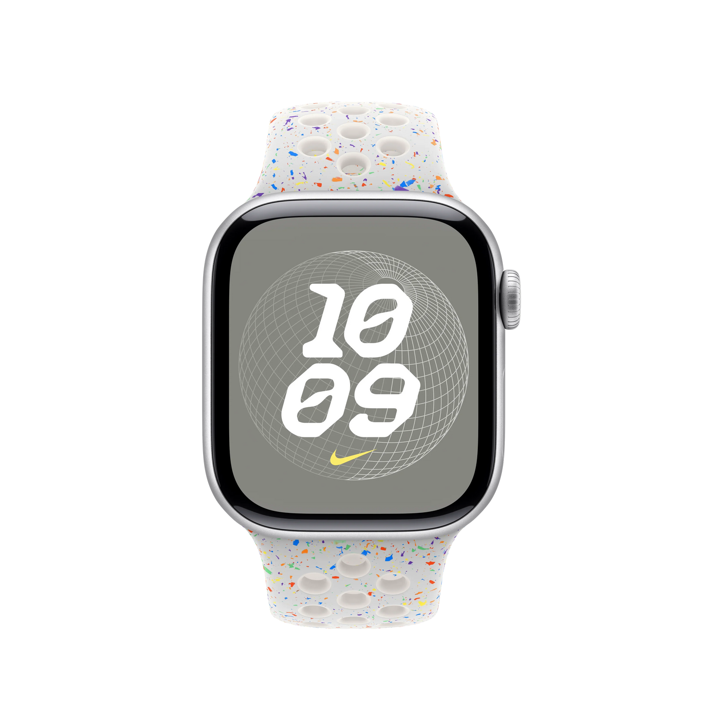 Curea Apple pentru Apple Watch 42mm Nike Sport Band, Pure Platinum Nike Sport Band, S/M - iSTYLE RO