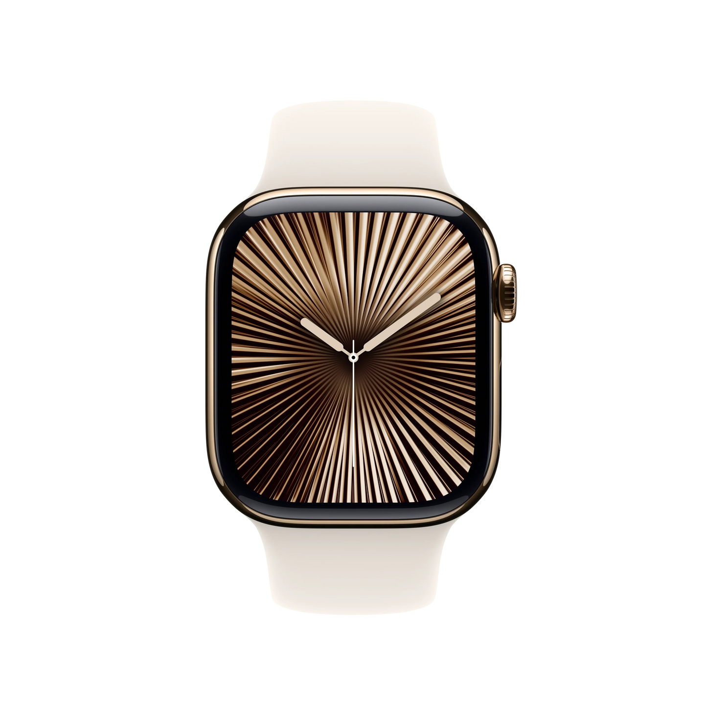 Curea Apple pentru Apple Watch 42mm Sport Band, Starlight Sport Band, M/L - iSTYLE RO