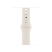 Curea Apple pentru Apple Watch 42mm Sport Band, Starlight Sport Band, M/L - iSTYLE RO