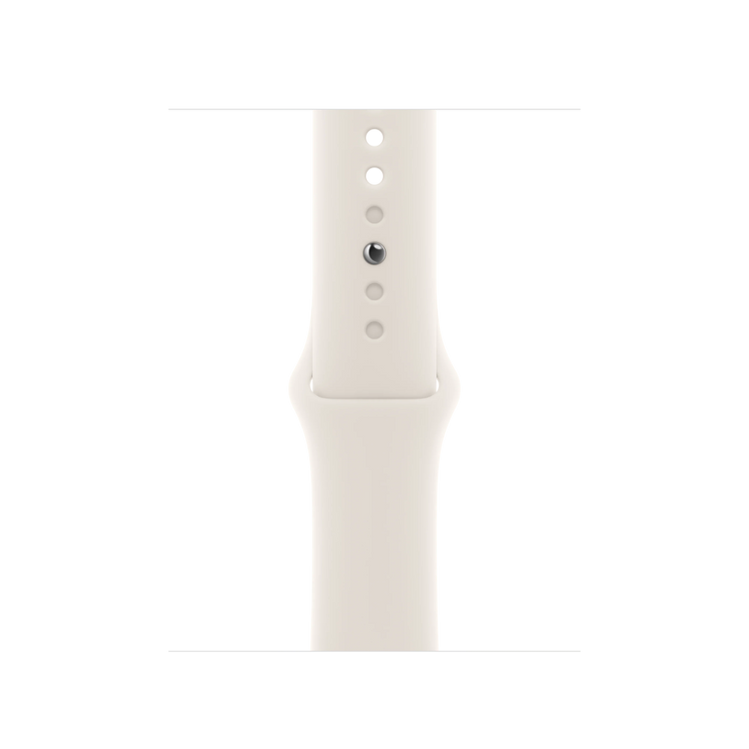 Curea Apple pentru Apple Watch 42mm Sport Band, Starlight Sport Band, M/L - iSTYLE RO