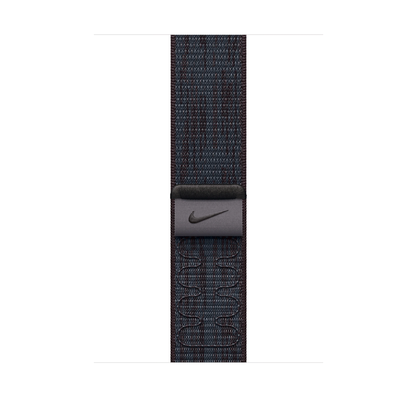 Curea Apple pentru Apple Watch 46mm Nike Sport Loop, Black/Blue Nike Sport Loop - iSTYLE RO