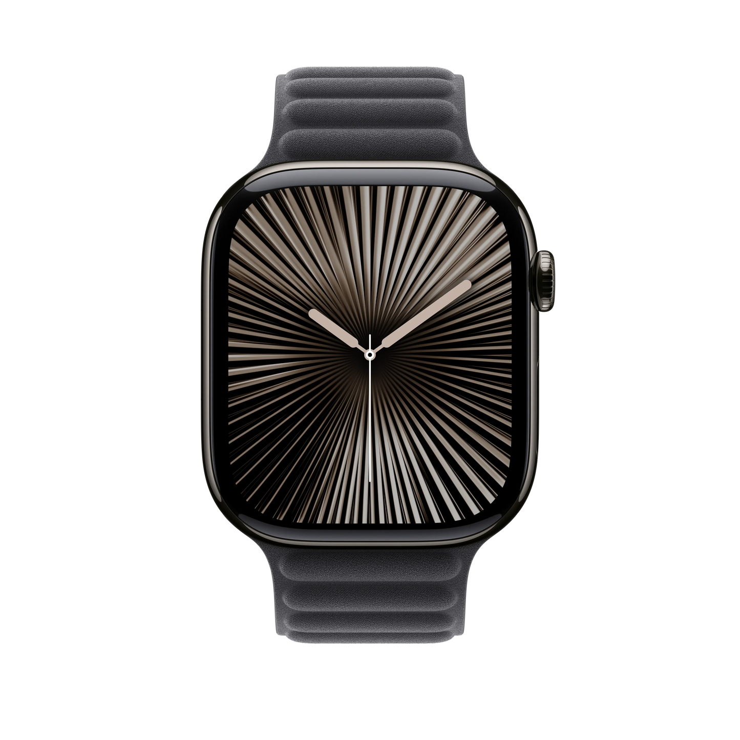 Curea Apple pentru Apple Watch 46mm Magnetic Link, Black Magnetic Link, S/M - iSTYLE RO