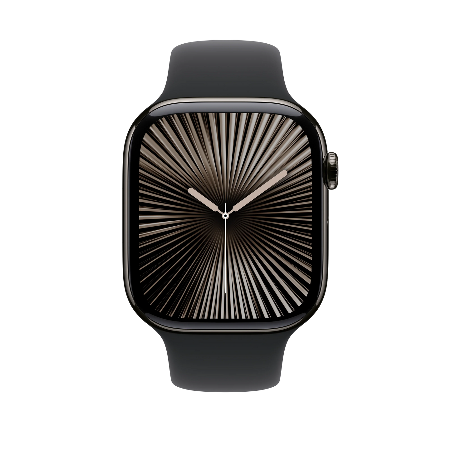 Curea Apple pentru Apple Watch 46mm Sport Band, Black Sport Band, S/M - iSTYLE RO