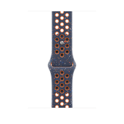 Curea Apple pentru Apple Watch 46mm Nike Sport Band, Blue Flame Nike Sport Band, S/M - iSTYLE RO