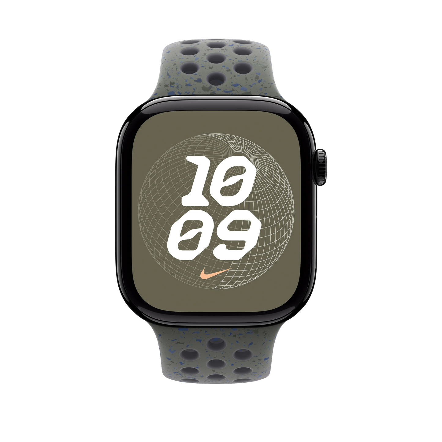 Curea Apple pentru Apple Watch 46mm Nike Sport Band, Cargo Khaki Nike Sport Band, S/M - iSTYLE RO