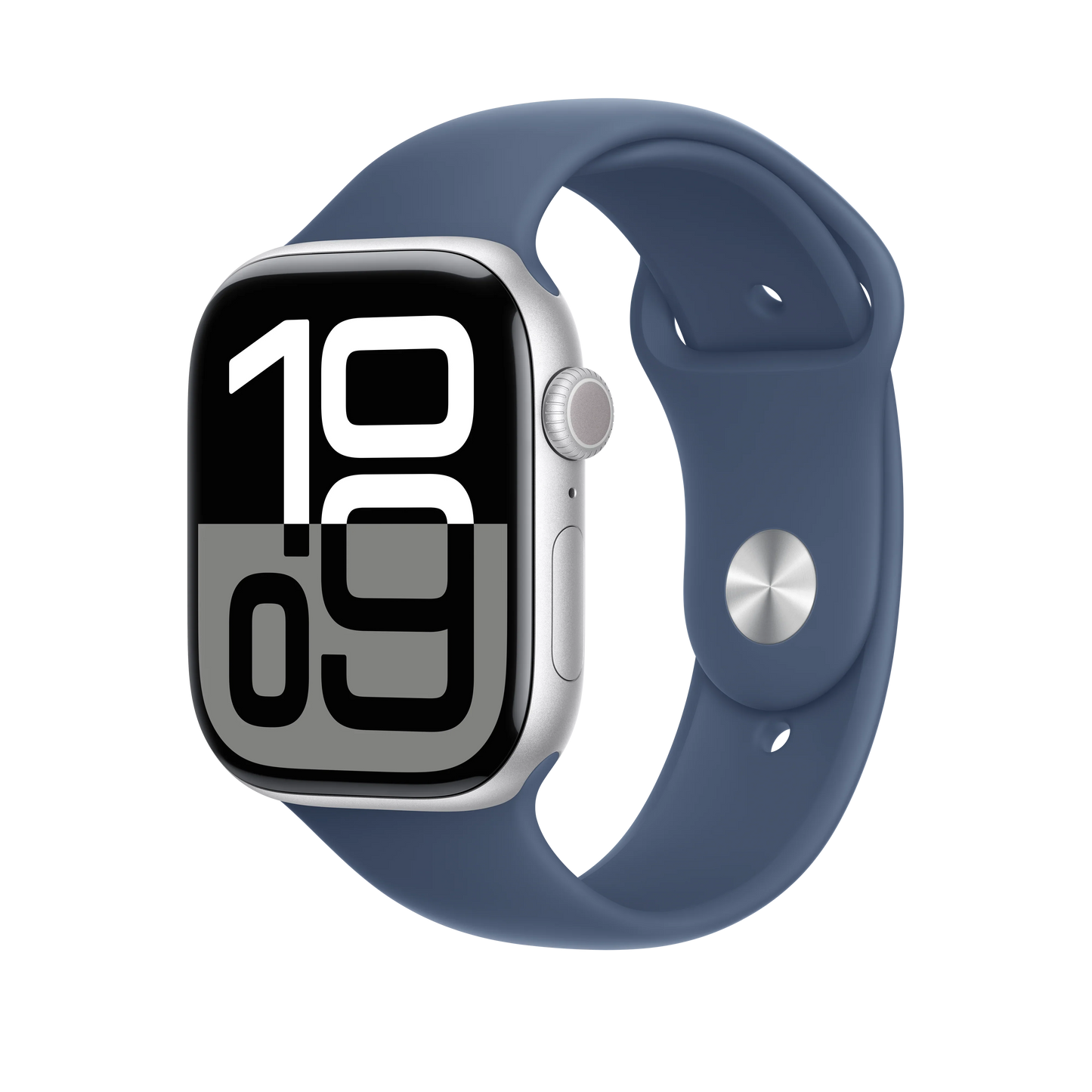 Curea Apple pentru Apple Watch 46mm Sport Band, Denim Sport Band, M/L - iSTYLE RO