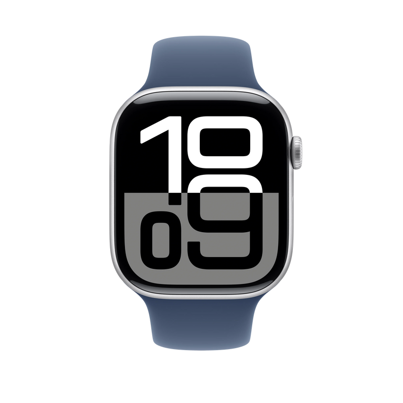 Curea Apple pentru Apple Watch 46mm Sport Band, Denim Sport Band, M/L - iSTYLE RO