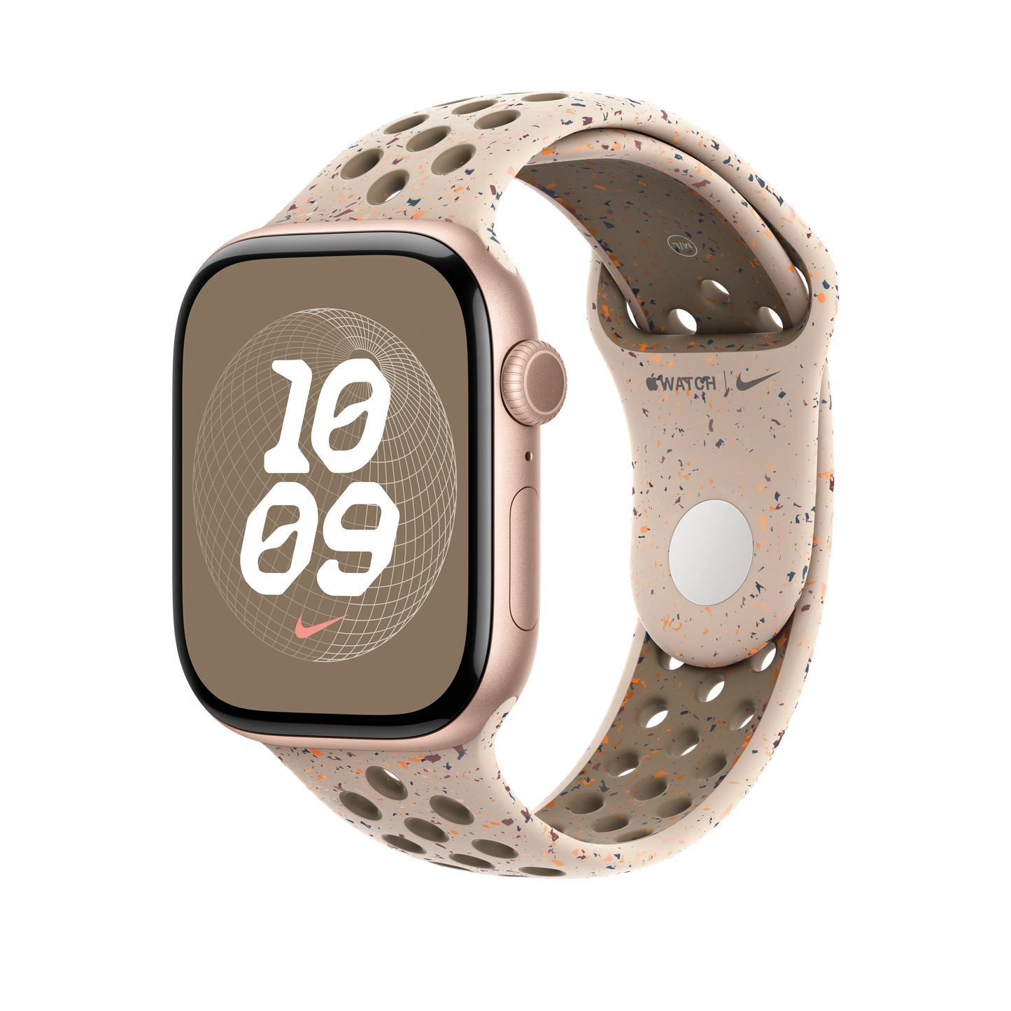 Curea Apple pentru Apple Watch 46mm Nike Sport Band, Desert Stone Nike Sport Band, M/L - iSTYLE RO